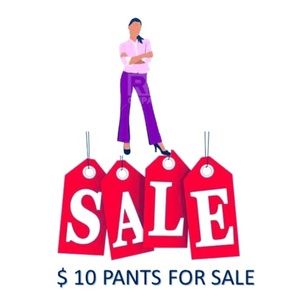 $ 10 Pants for SALE